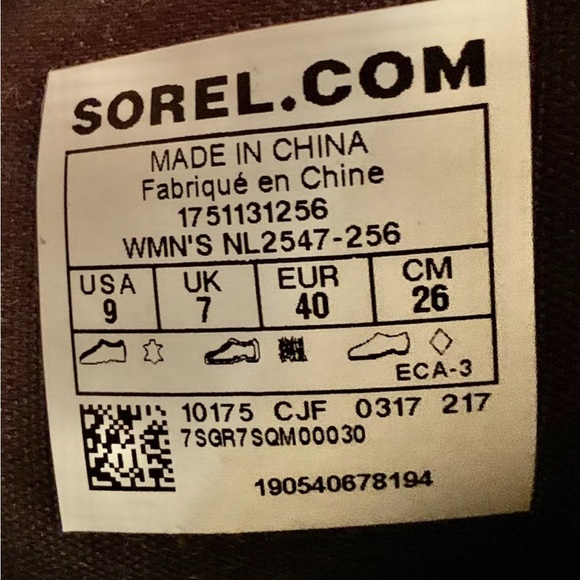 SOREL Danika Ankle Boot Bootie. Women’s 9 - Picture 5 of 7